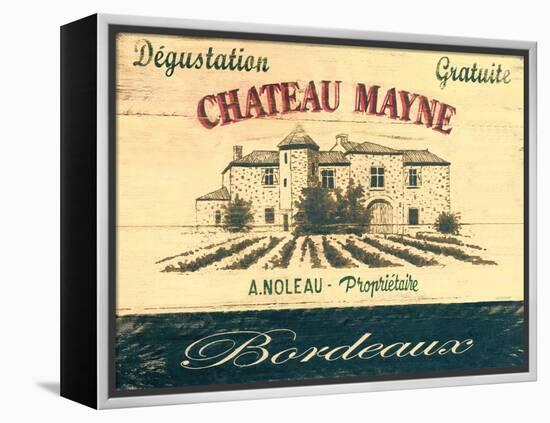 Chateau Mayne-Martin Wiscombe-Framed Stretched Canvas