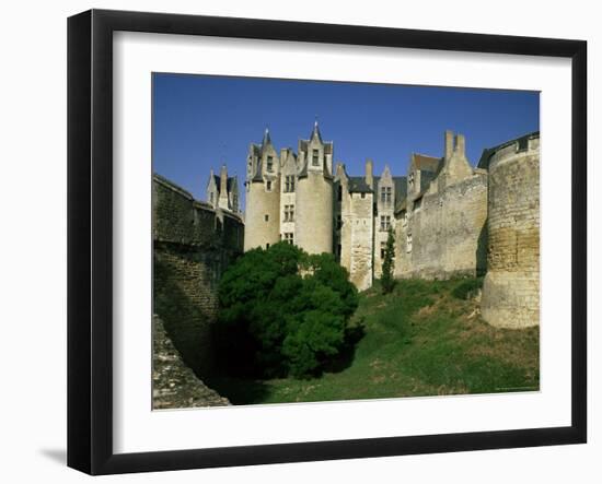 Chateau Montreuil Bellay, Near Saumur, Western Loire, Loire Valley, France-Michael Busselle-Framed Photographic Print