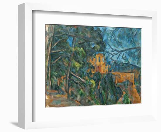 Chateau Noir, 1900-04-Paul Cézanne-Framed Giclee Print