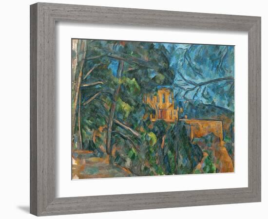 Chateau Noir, 1900-04-Paul Cézanne-Framed Giclee Print