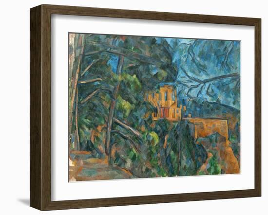 Chateau Noir, 1900-04-Paul Cézanne-Framed Giclee Print