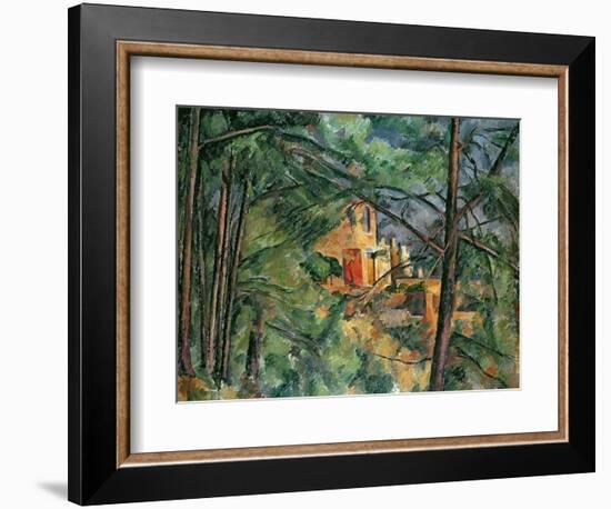 Chateau Noir, C.1904-Paul C?zanne-Framed Premium Giclee Print