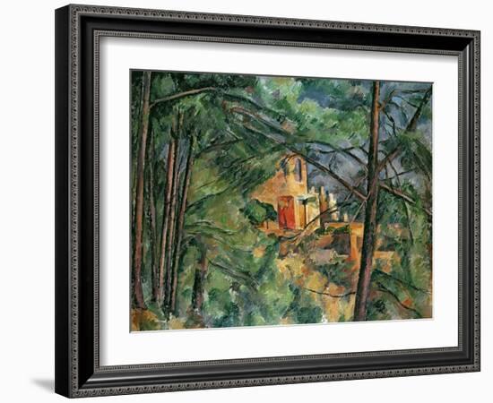 Chateau Noir, C.1904-Paul C?zanne-Framed Giclee Print