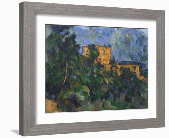 Château Noir-Paul Cézanne-Framed Giclee Print