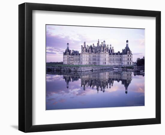 Chateau of Chambord, Loir Et Cher, Region De La Loire, Loire Valley, France-Bruno Morandi-Framed Photographic Print