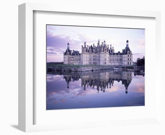 Chateau of Chambord, Loir Et Cher, Region De La Loire, Loire Valley, France-Bruno Morandi-Framed Photographic Print