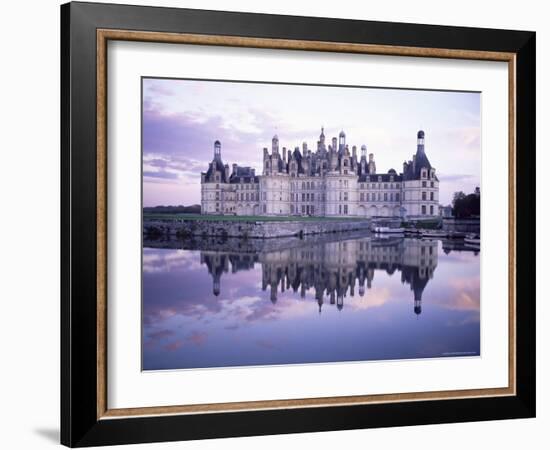 Chateau of Chambord, Loir Et Cher, Region De La Loire, Loire Valley, France-Bruno Morandi-Framed Photographic Print