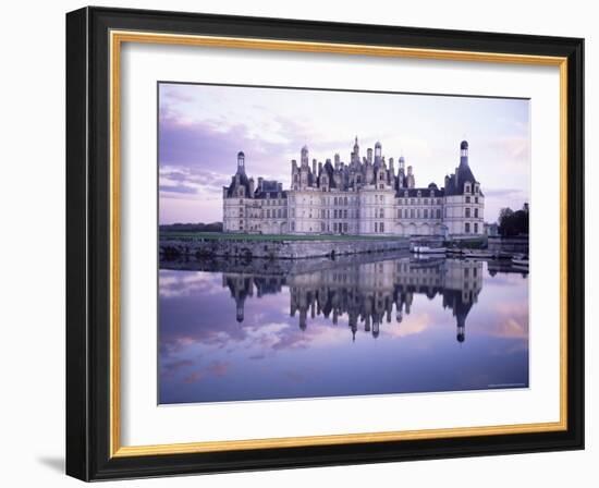 Chateau of Chambord, Loir Et Cher, Region De La Loire, Loire Valley, France-Bruno Morandi-Framed Photographic Print