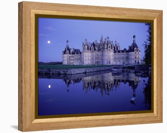 Chateau of Chambord, Loir Et Cher, Region De La Loire, Loire Valley, France-Bruno Morandi-Framed Premier Image Canvas