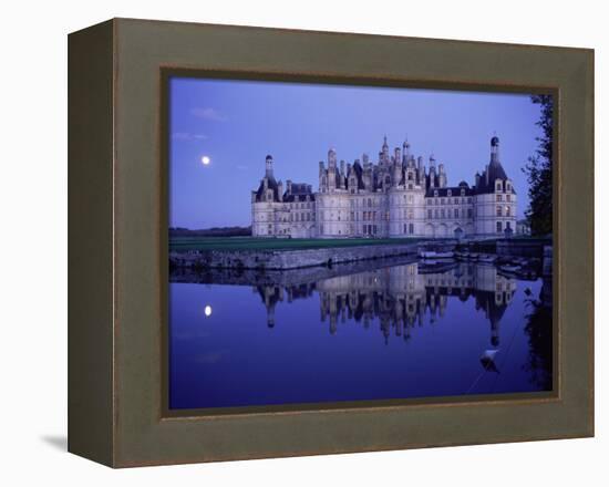 Chateau of Chambord, Loir Et Cher, Region De La Loire, Loire Valley, France-Bruno Morandi-Framed Premier Image Canvas