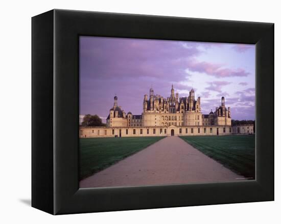 Chateau of Chambord, Loir Et Cher, Region De La Loire, Loire Valley, France-Bruno Morandi-Framed Premier Image Canvas