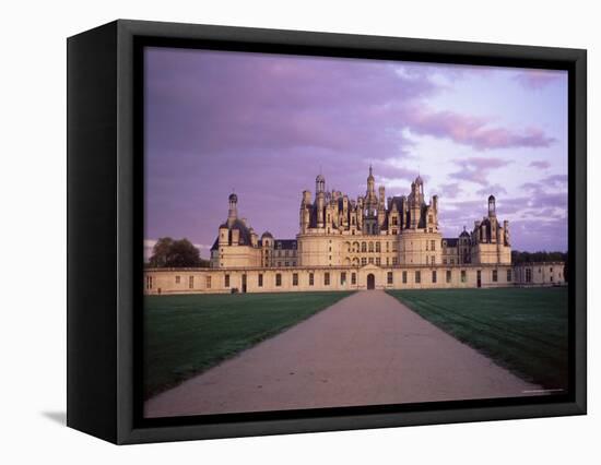 Chateau of Chambord, Loir Et Cher, Region De La Loire, Loire Valley, France-Bruno Morandi-Framed Premier Image Canvas