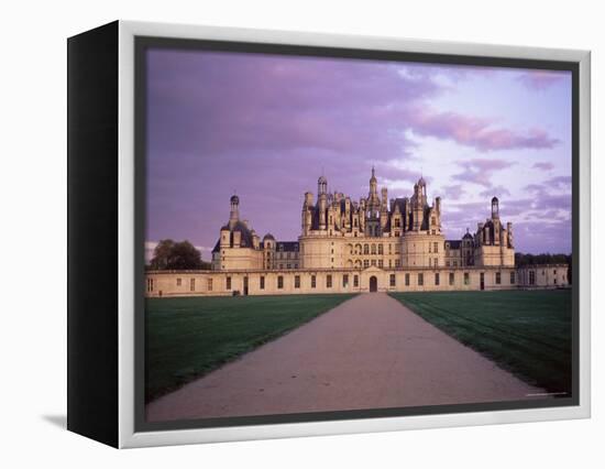 Chateau of Chambord, Loir Et Cher, Region De La Loire, Loire Valley, France-Bruno Morandi-Framed Premier Image Canvas