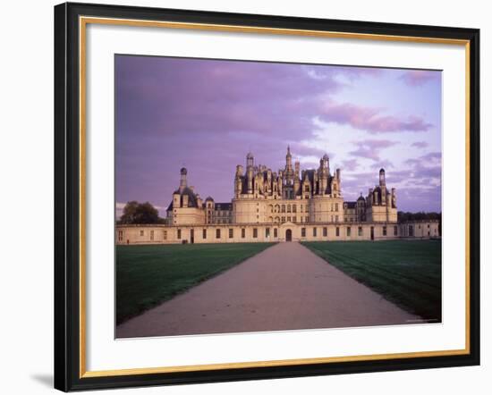 Chateau of Chambord, Loir Et Cher, Region De La Loire, Loire Valley, France-Bruno Morandi-Framed Photographic Print