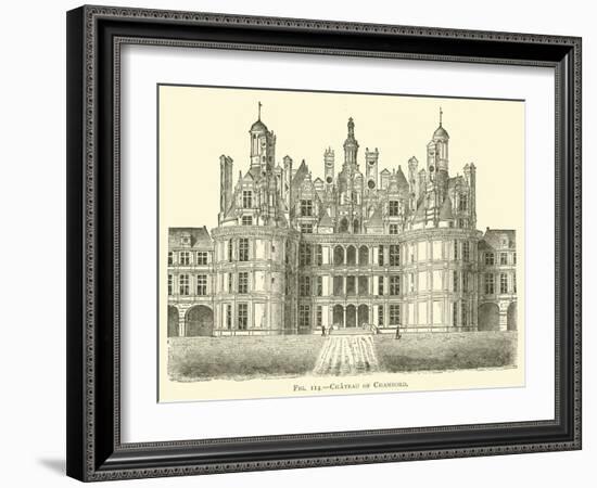 Chateau of Chambord-null-Framed Giclee Print