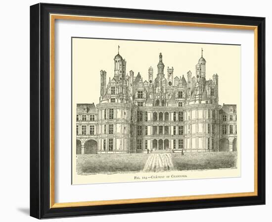 Chateau of Chambord-null-Framed Giclee Print