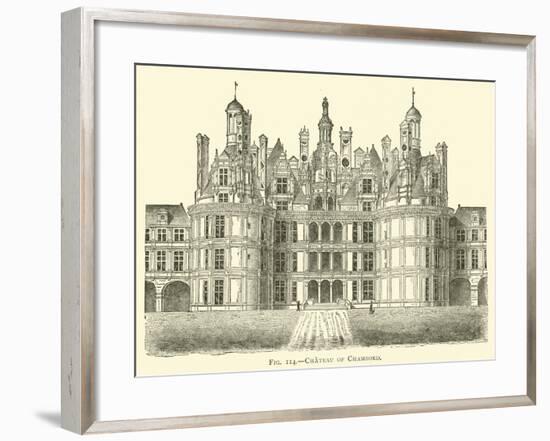 Chateau of Chambord-null-Framed Giclee Print