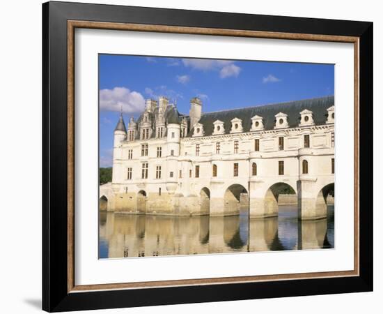 Chateau of Chenonceau, Indre Et Loire, Loire Valley, France-Bruno Morandi-Framed Photographic Print