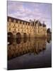 Chateau of Chenonceaux, Reflected in Water, Loire Valley, Centre, France, Europe-Jeremy Lightfoot-Mounted Photographic Print