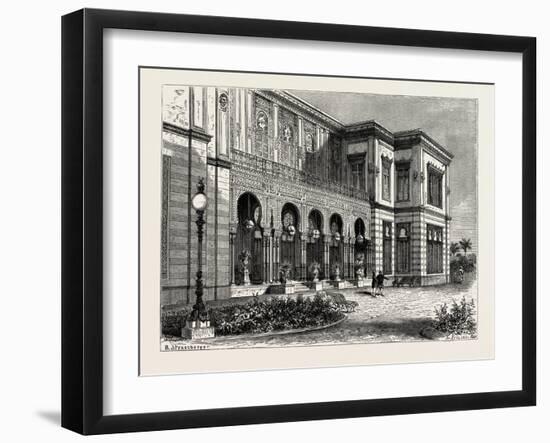 Chateau of Ghezeereh. Egypt, 1879-null-Framed Giclee Print