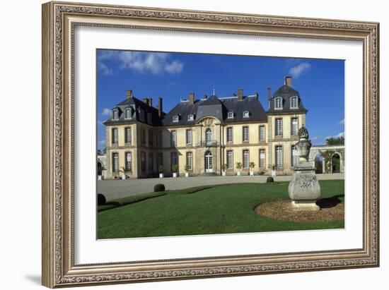 Chateau of La Motte-Tilly, 1754-Francois Nicolas Lancret-Framed Giclee Print