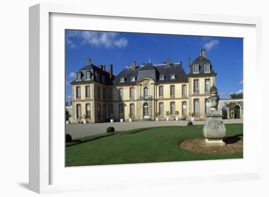 Chateau of La Motte-Tilly, 1754-Francois Nicolas Lancret-Framed Giclee Print