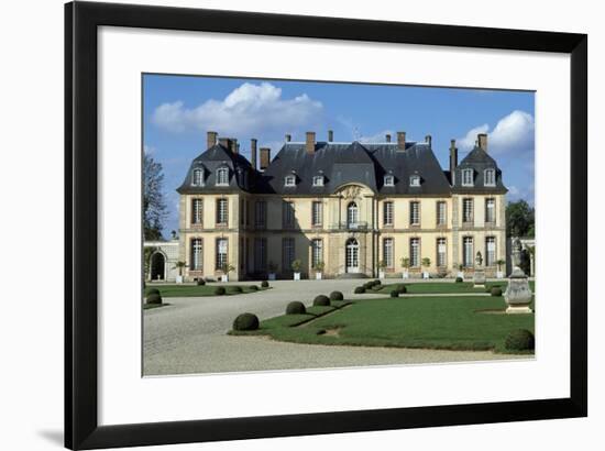 Chateau of La Motte-Tilly, 1754-Francois Nicolas Lancret-Framed Giclee Print