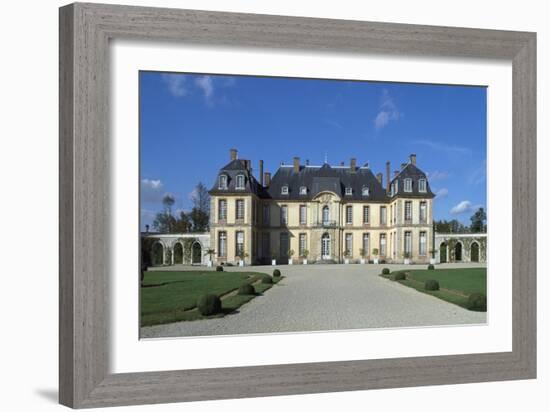 Chateau of La Motte-Tilly, 1754-Francois Nicolas Lancret-Framed Giclee Print