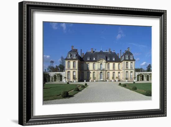 Chateau of La Motte-Tilly, 1754-Francois Nicolas Lancret-Framed Giclee Print