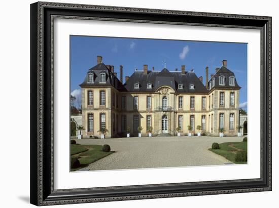 Chateau of La Motte-Tilly, 1754-Francois Nicolas Lancret-Framed Giclee Print