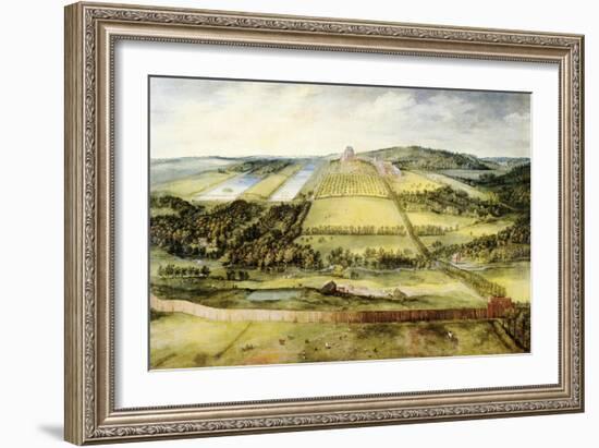 Chateau of Mariemont-Jan Brueghel the Elder-Framed Giclee Print