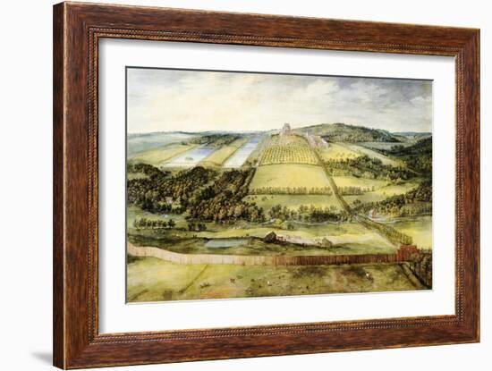 Chateau of Mariemont-Jan Brueghel the Elder-Framed Giclee Print