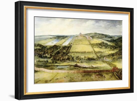 Chateau of Mariemont-Jan Brueghel the Elder-Framed Giclee Print