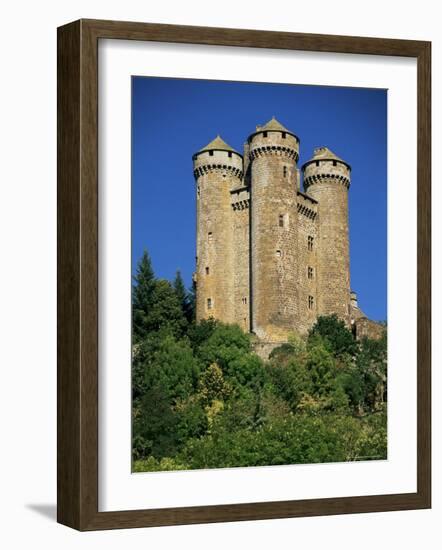 Chateau of Tournemire, Cantal, Auvergne, France-Michael Busselle-Framed Photographic Print