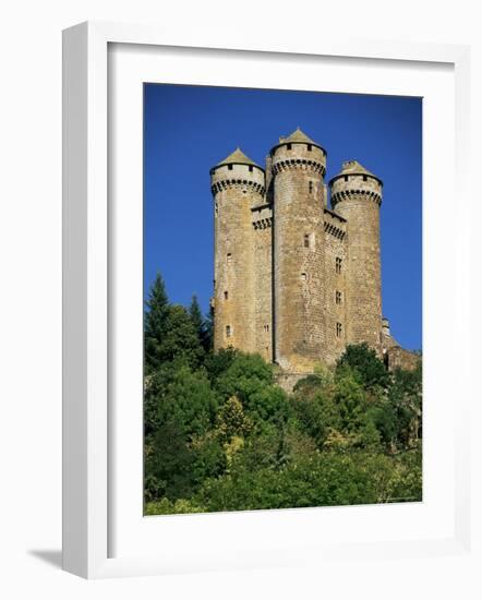 Chateau of Tournemire, Cantal, Auvergne, France-Michael Busselle-Framed Photographic Print