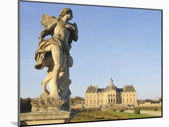 Chateau of Vaux Le Vicomte, Ile De France, France, Europe-Guy Thouvenin-Mounted Photographic Print