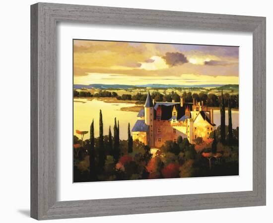 Chateau on the Loire-Max Hayslette-Framed Giclee Print