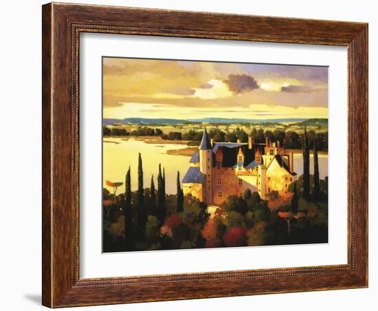 Chateau on the Loire-Max Hayslette-Framed Giclee Print