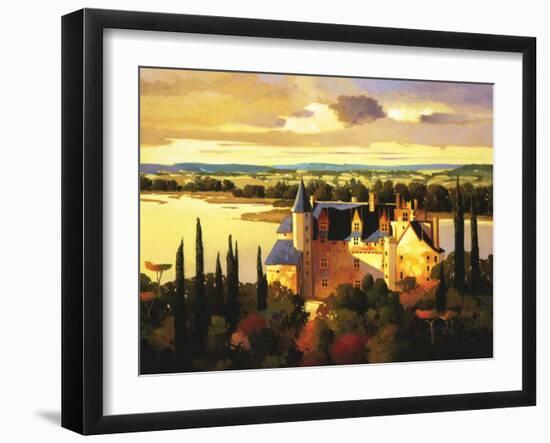 Chateau on the Loire-Max Hayslette-Framed Giclee Print