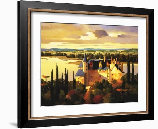 Chateau on the Loire-Max Hayslette-Framed Giclee Print