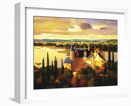 Chateau on the Loire-Max Hayslette-Framed Giclee Print