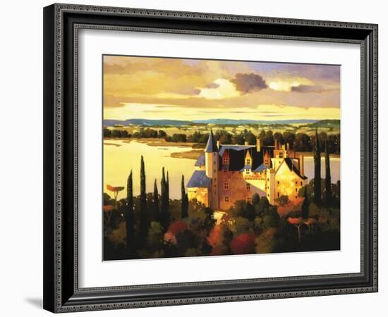 Chateau on the Loire-Max Hayslette-Framed Giclee Print