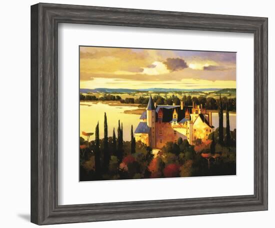 Chateau on the Loire-Max Hayslette-Framed Giclee Print