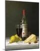 Chateau Petrus with Pears and Cheese-Roy Hodrien-Mounted Giclee Print