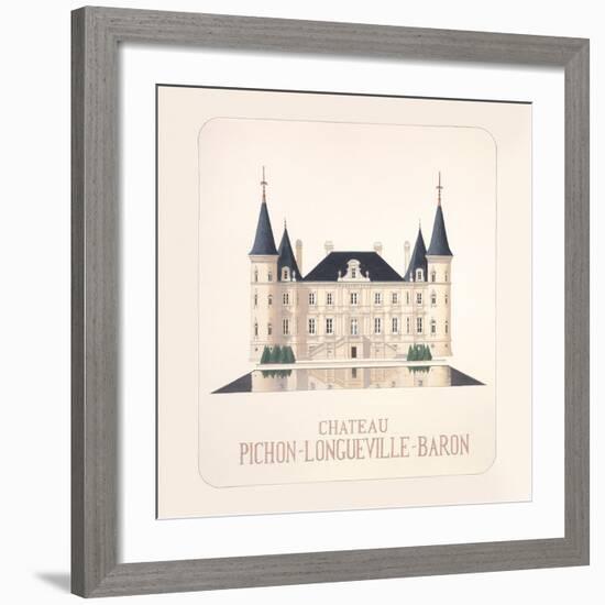 Chateau Pichon I-Andras Kaldor-Framed Premium Giclee Print