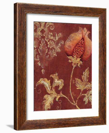 Chateau Pomegranate 2-Regina-Andrew Design-Framed Art Print