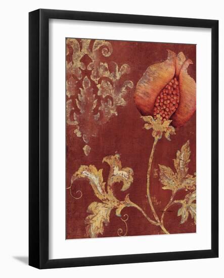 Chateau Pomegranate 2-Regina-Andrew Design-Framed Art Print