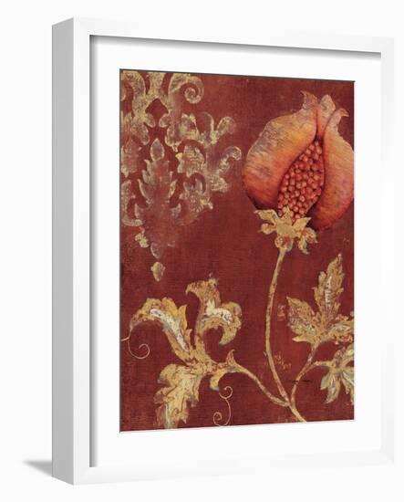 Chateau Pomegranate 2-Regina-Andrew Design-Framed Art Print