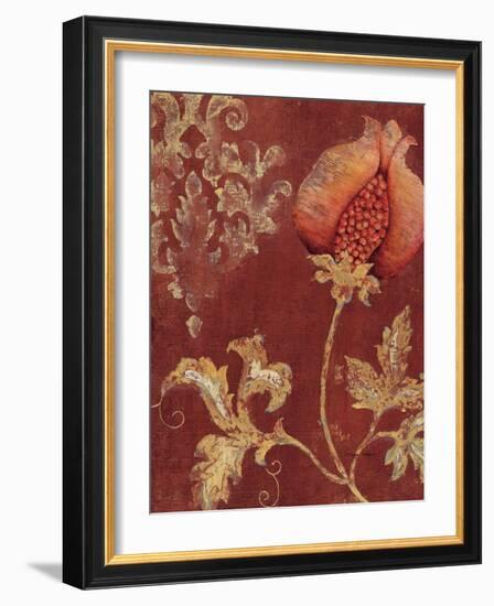 Chateau Pomegranate 2-Regina-Andrew Design-Framed Art Print