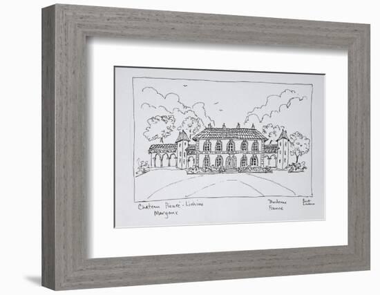 Chateau Prieure-Lichine, Margaux region, Bordeaux, France-Richard Lawrence-Framed Photographic Print